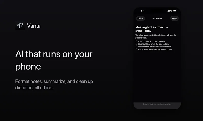 Vanta screenshot 7