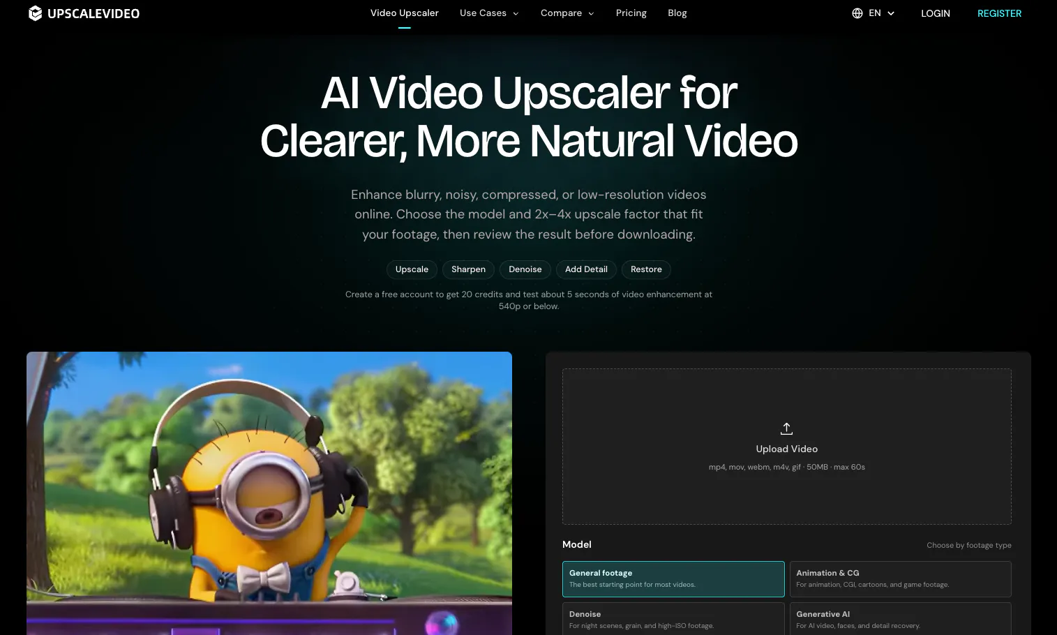 UPSCALEVIDEO