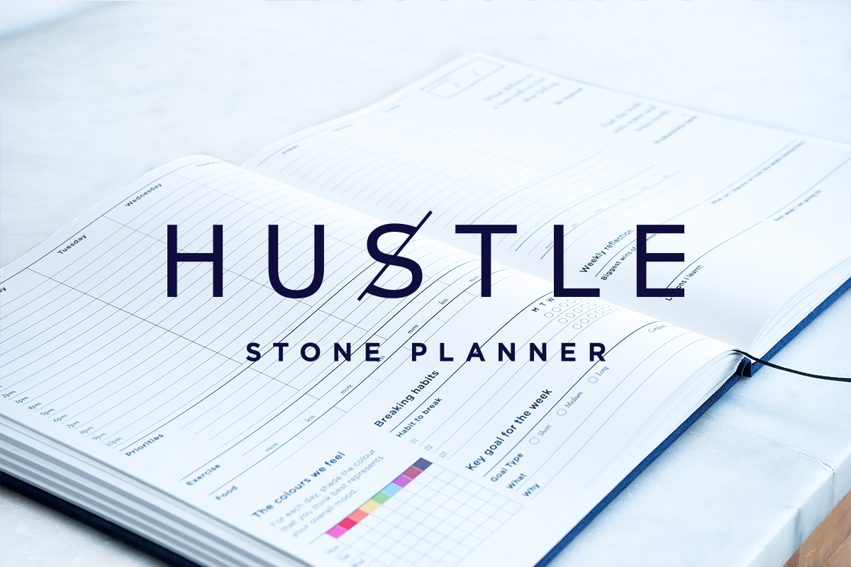 Hustle Stone Paper Planner gallery image