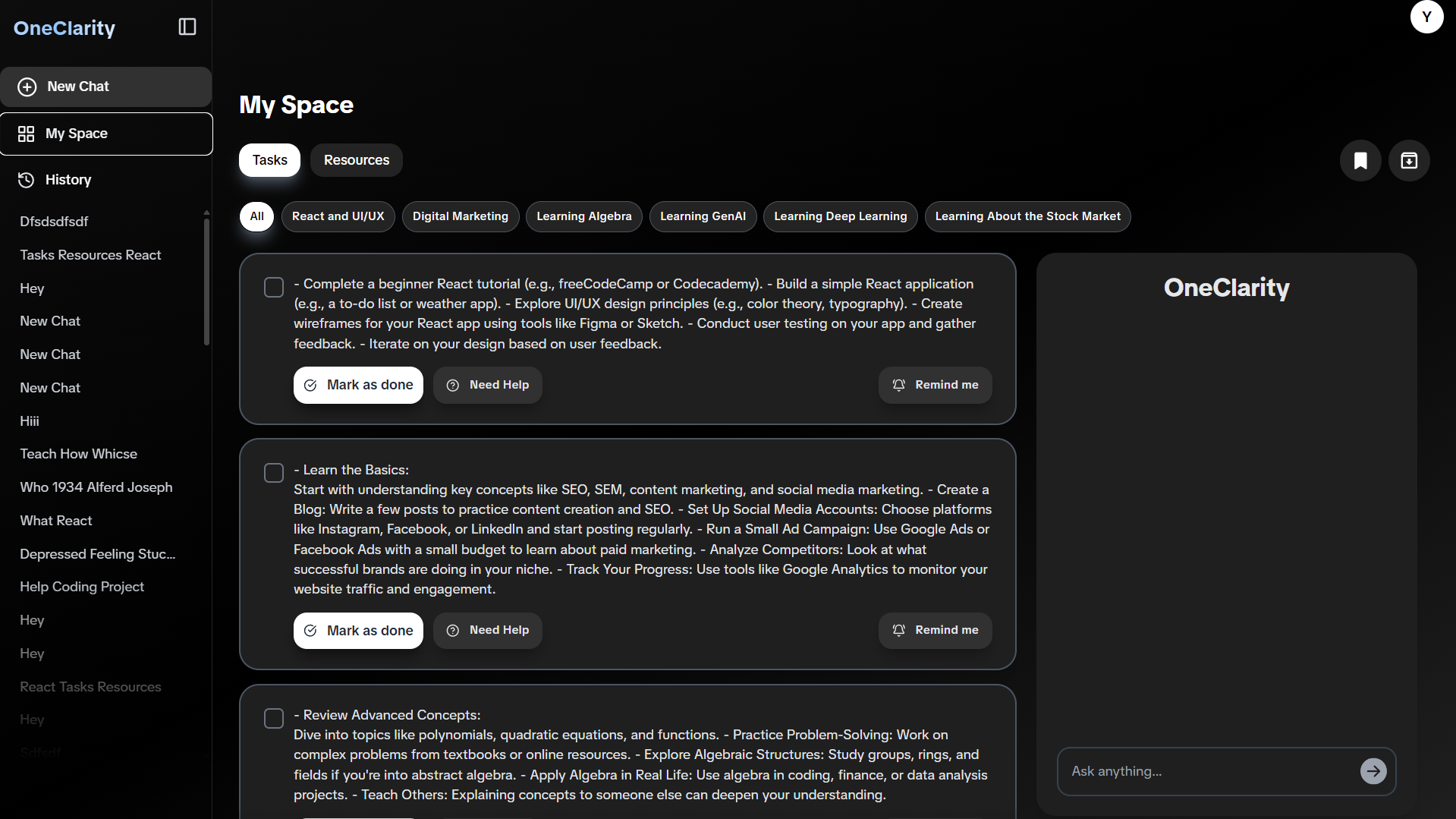 OneClarity media 9