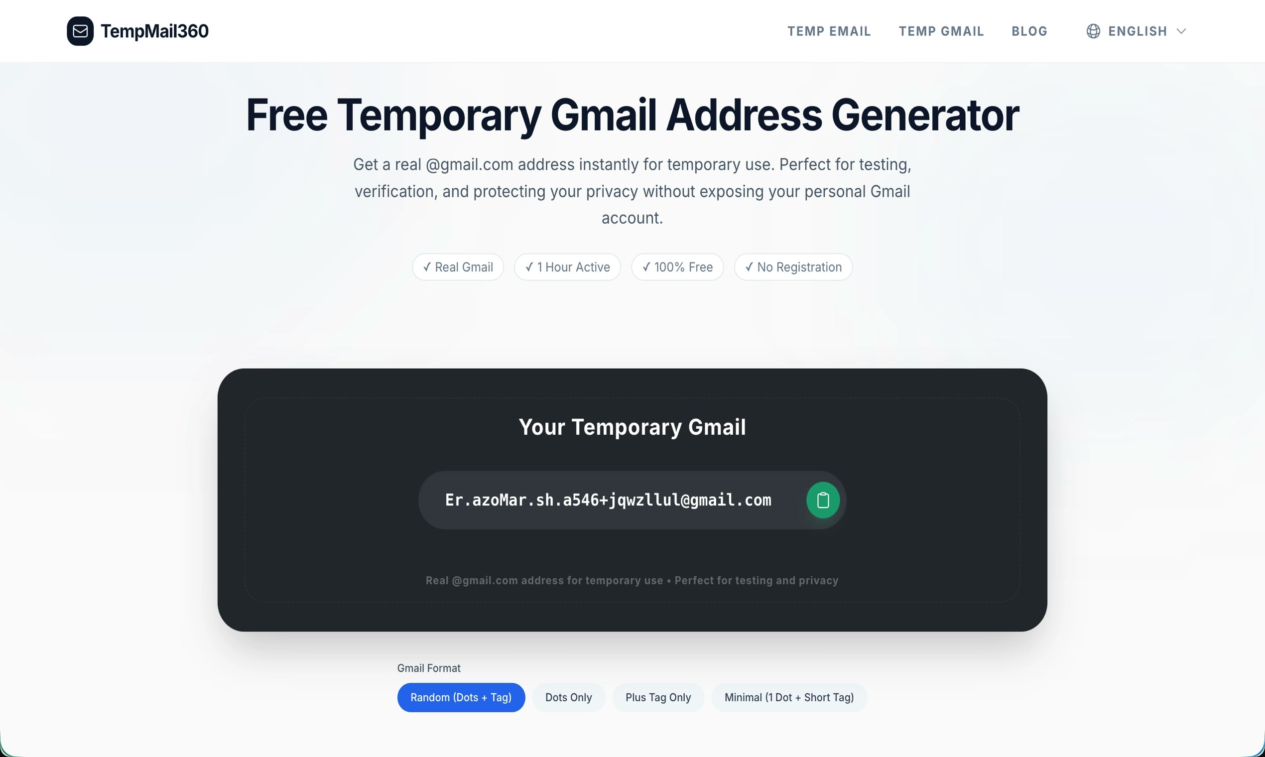TempMail360- Temp Mail & Gmail Generator media 2