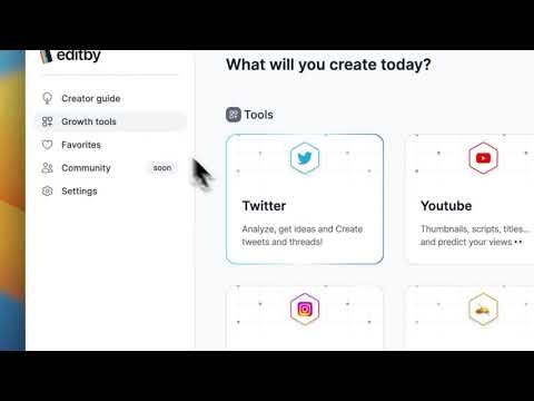 startuptile Editby-Increase your views and followers as a content creator