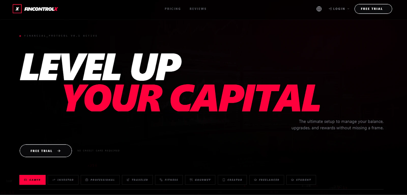 FinControlX screenshot 1