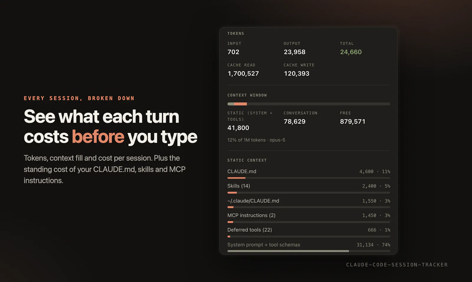 Claude Code Session Tracker screenshot 4