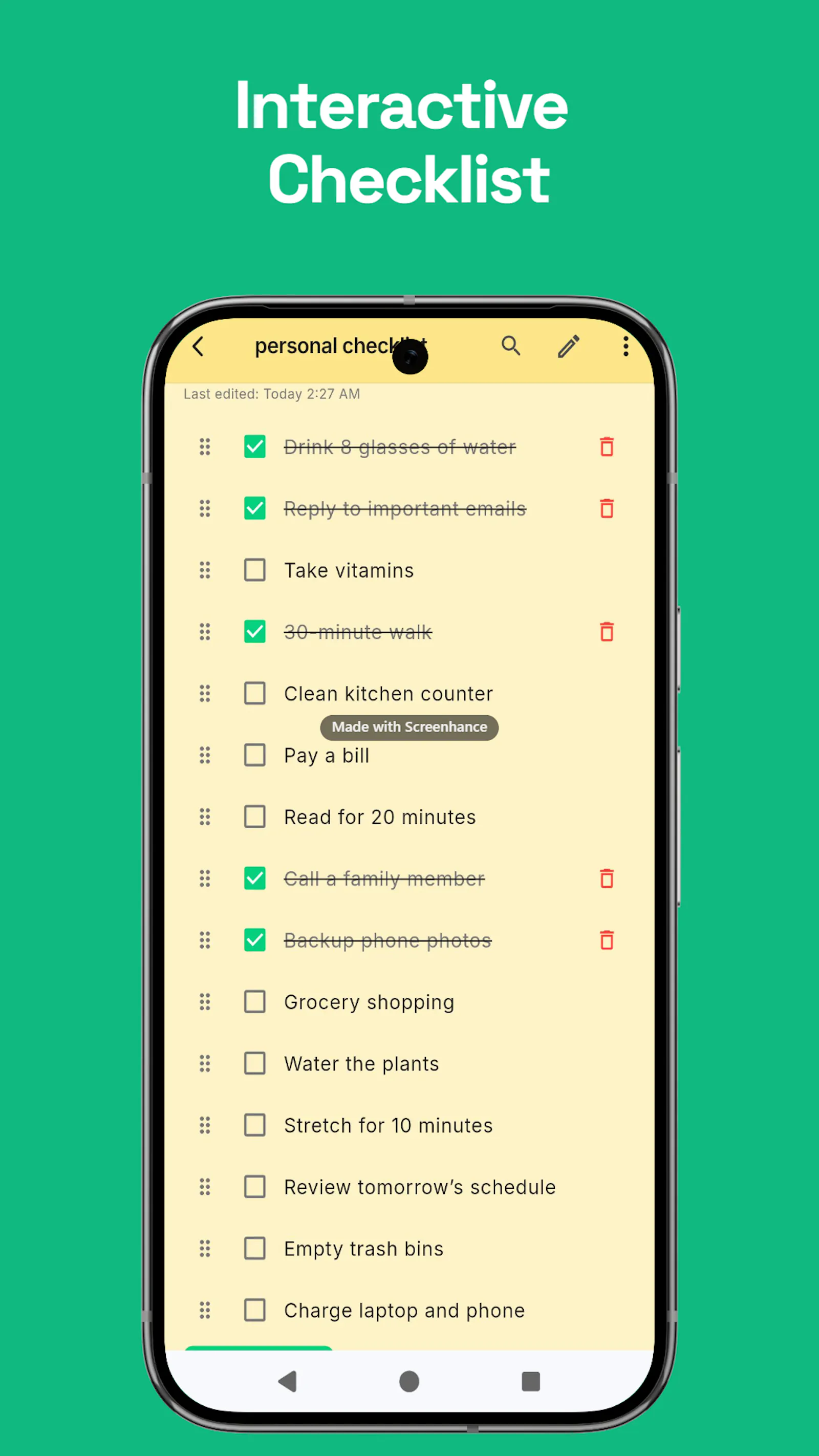 Ink Sync Notes & Checklist screenshot 3