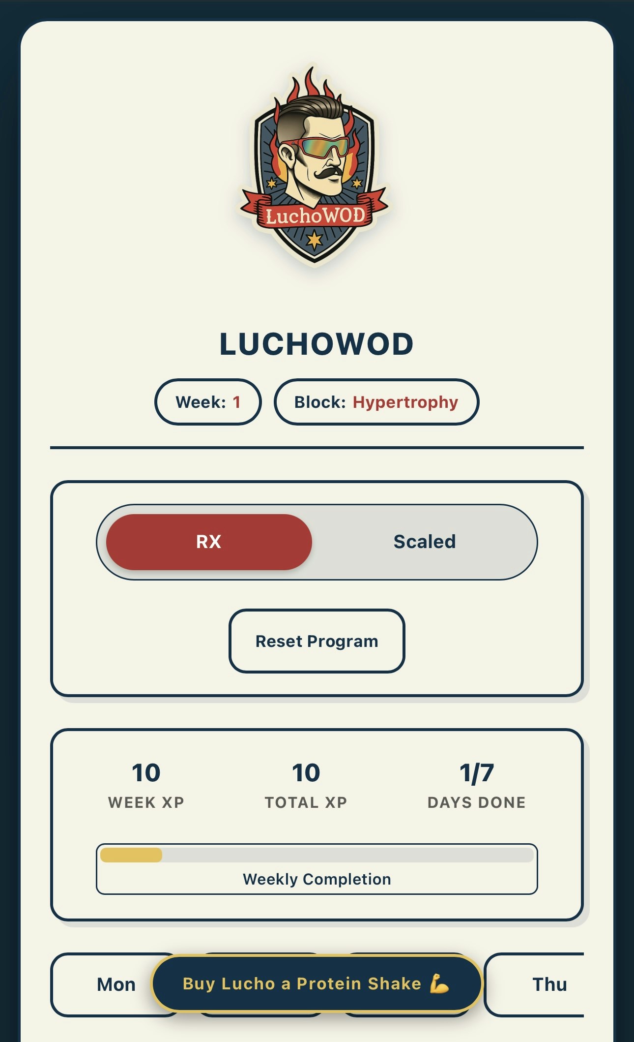 LuchoWOD gallery image