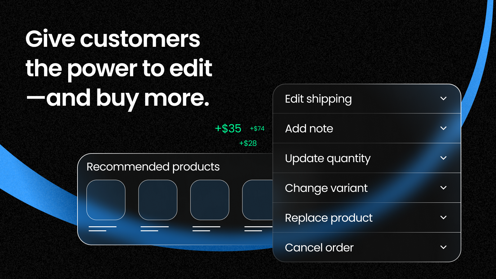 Shopify를위한 Selfdesk - 고객이 주문 편집하고 구매 후 제품을 추가하도록하십시오 미디어 2