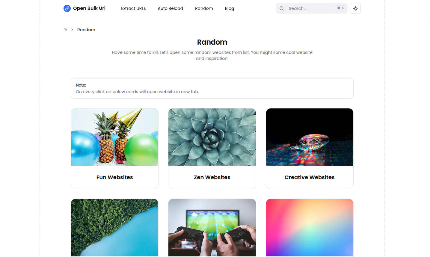 Open Bulk Url gallery image