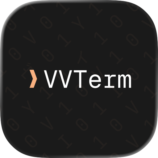 VVTerm - Product Hunt launch logo and brand identity