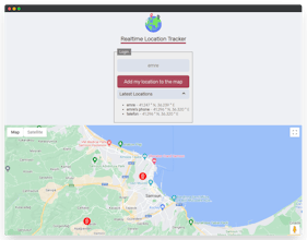 Realtime Location Tracker gallery image
