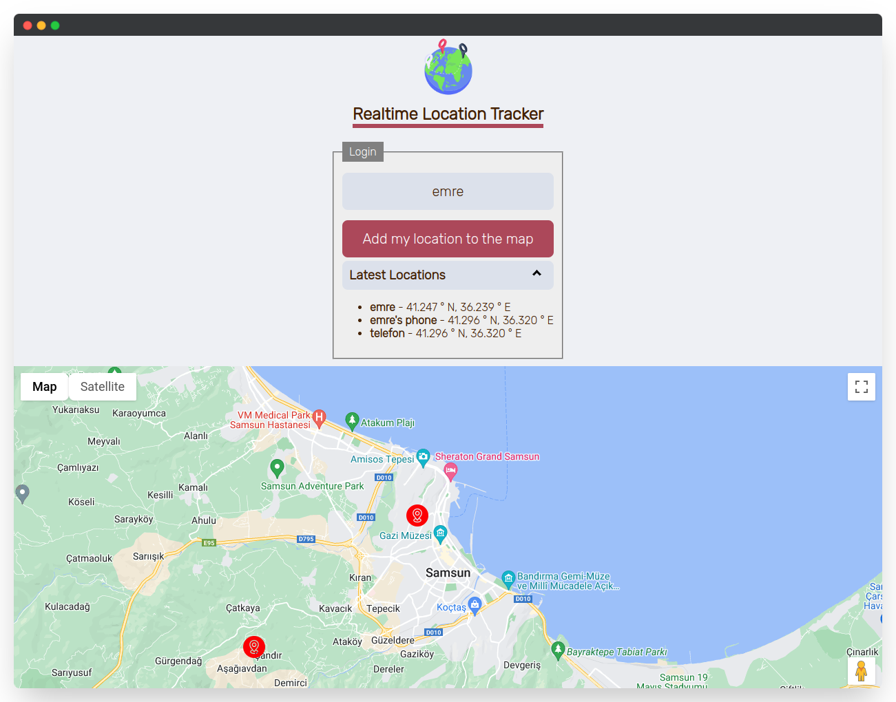 Tracker de localisation en temps réel media 1