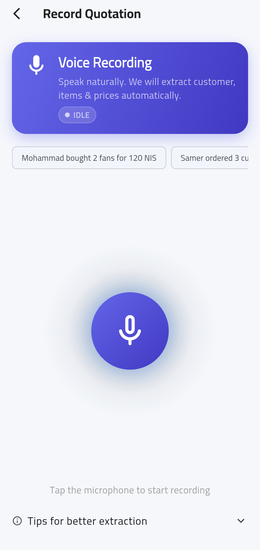 Voice to Quotation gallery image