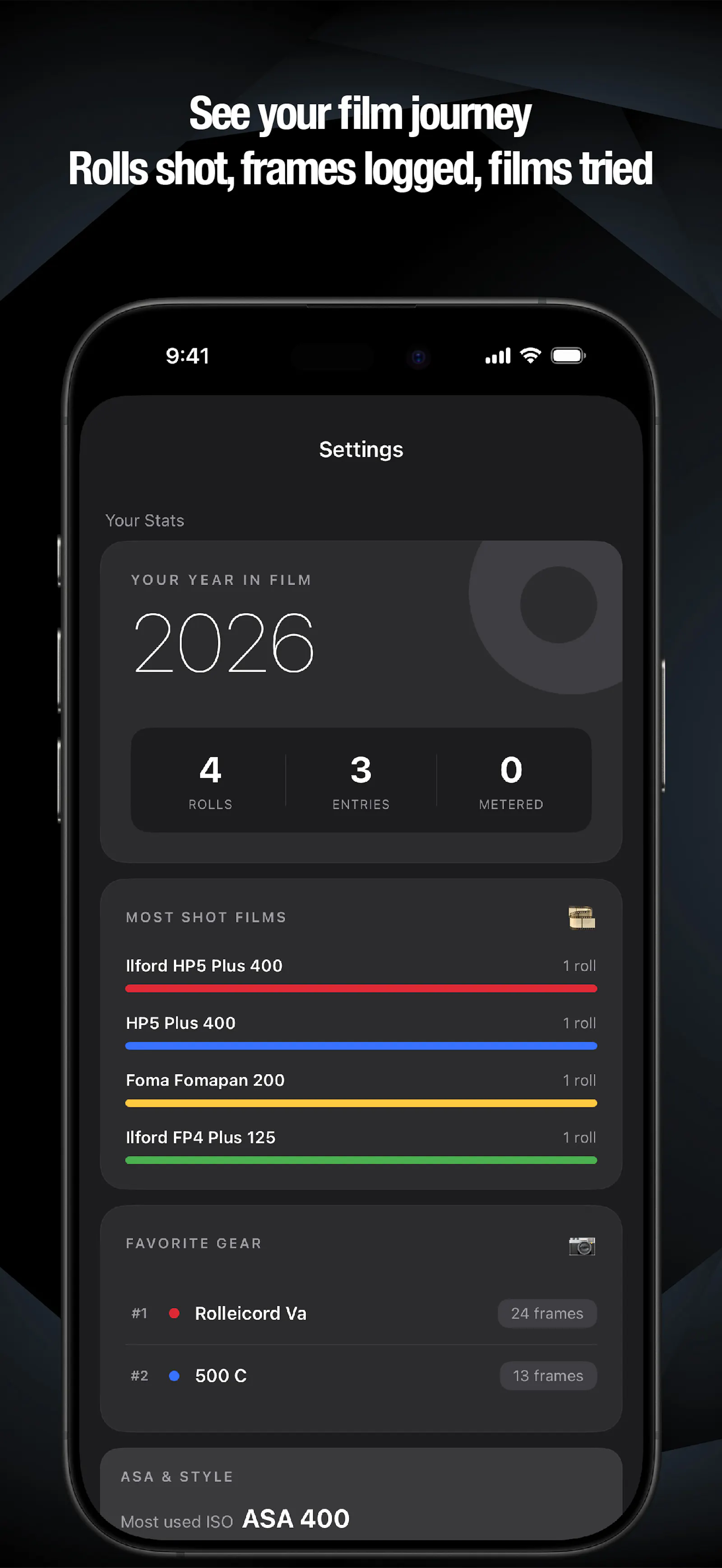 FilmLog screenshot 2