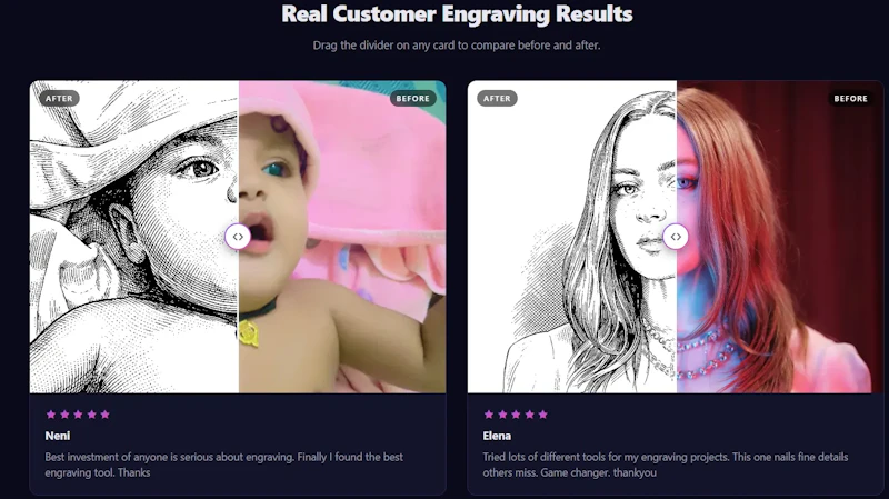 Engraving Art Studio screenshot 5