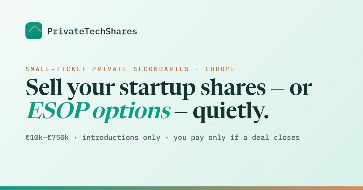 PrivateTechShares ISO/AMT Calculator gallery image