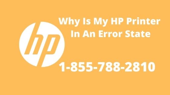 Why Is My HP Printer In An Error State?