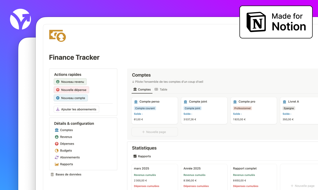 Ultimate Finance Tracker gallery image