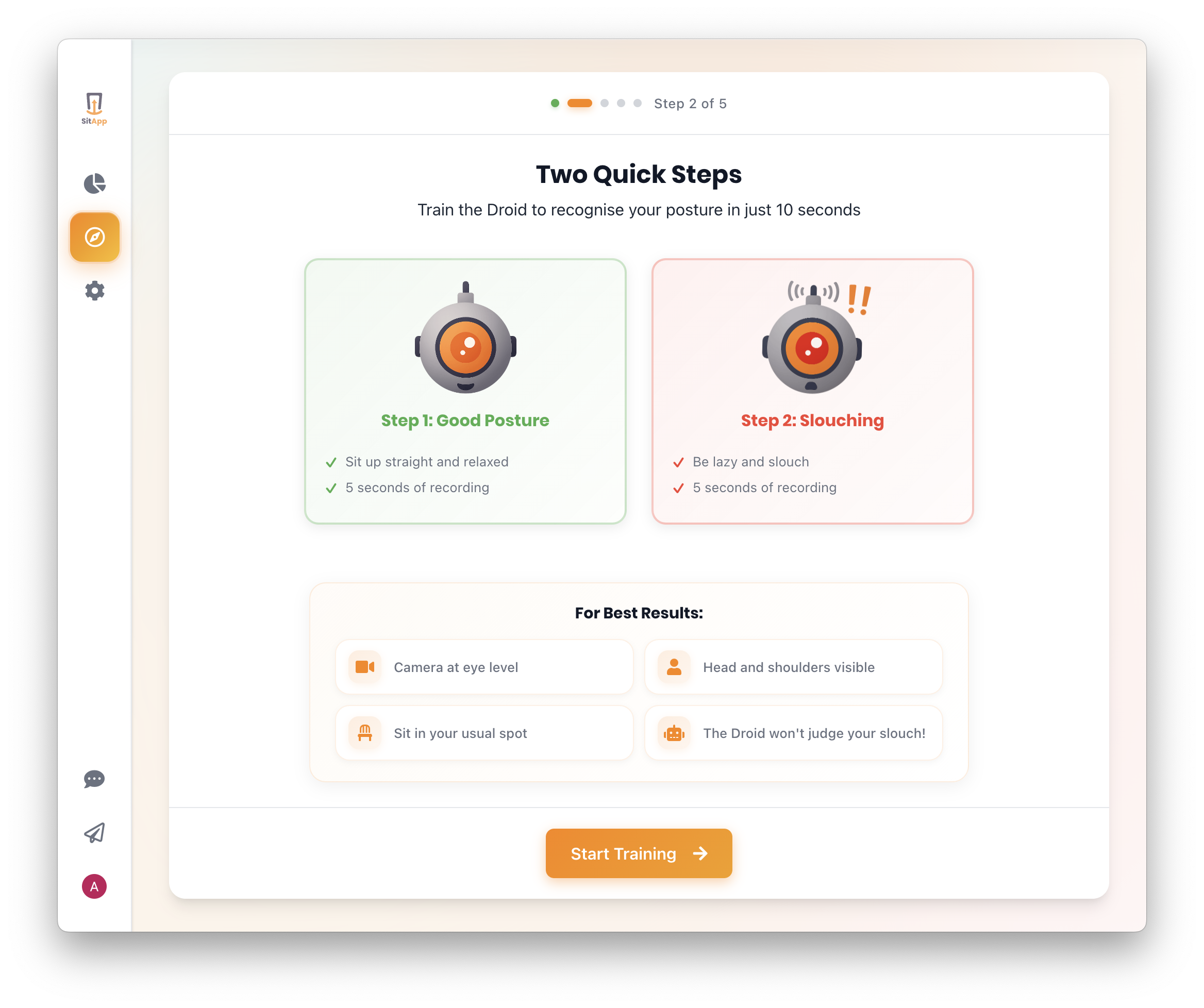 SitApp - Desktop AI posture coach gallery image