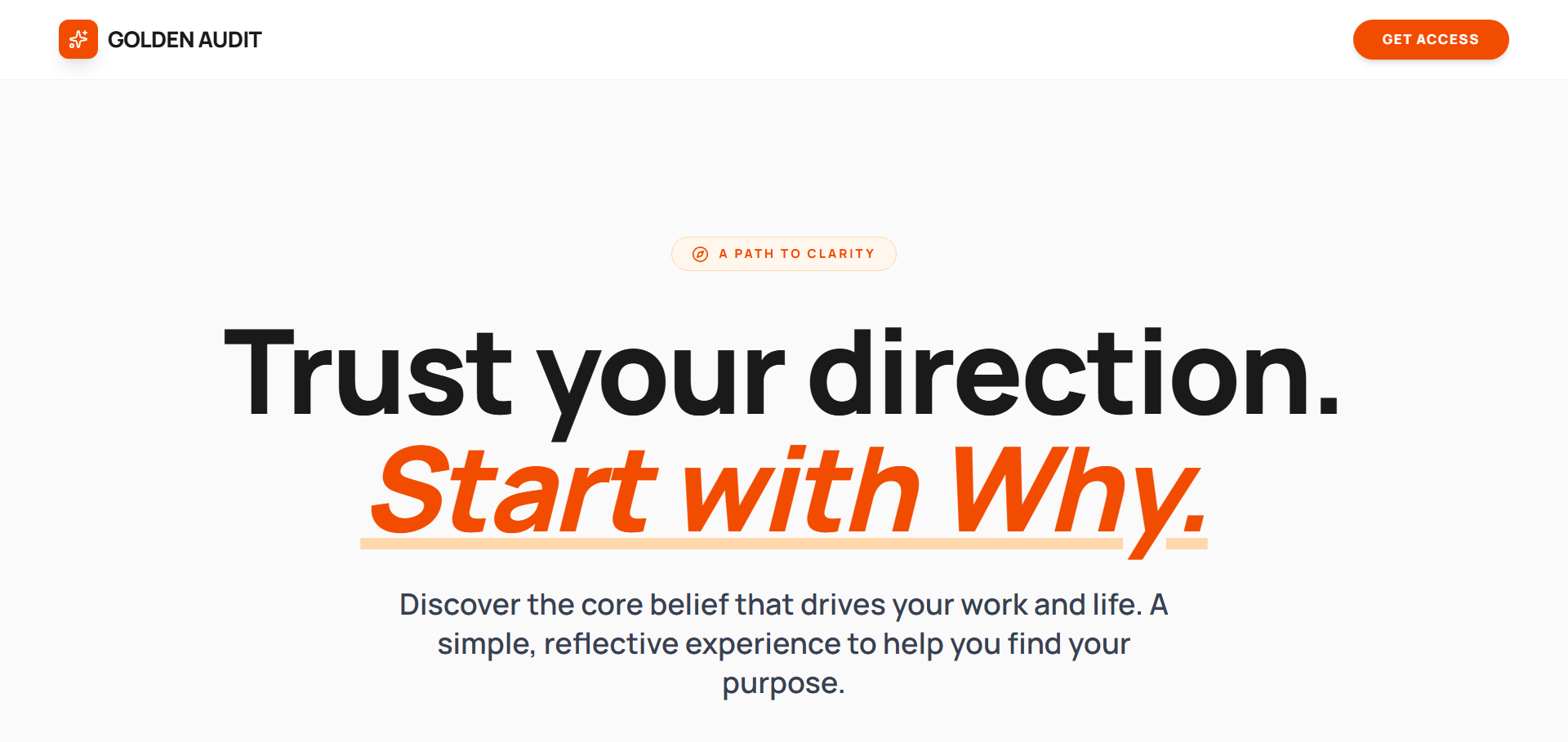 The Golden Audit - Product Hunt launch logo