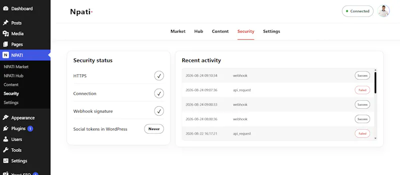 NPATI Content Automation screenshot 4