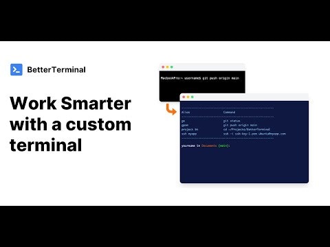 startuptile BetterTerminal-Work smarter with a custom Mac terminal