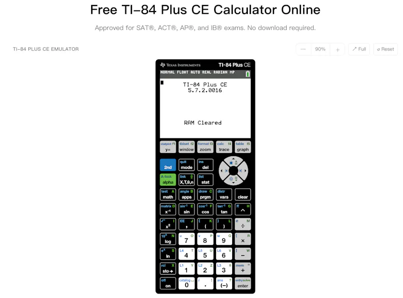 calc84.online screenshot 1