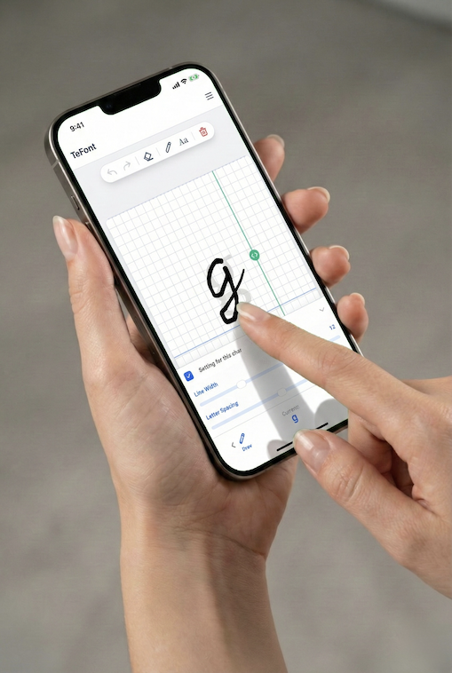 TeFont - Main product screenshot demonstrating key features and user interface