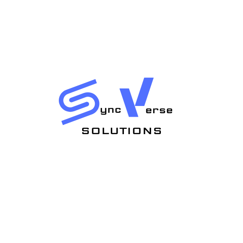 Syncverse Solutions - Product Hunt launch logo and brand identity