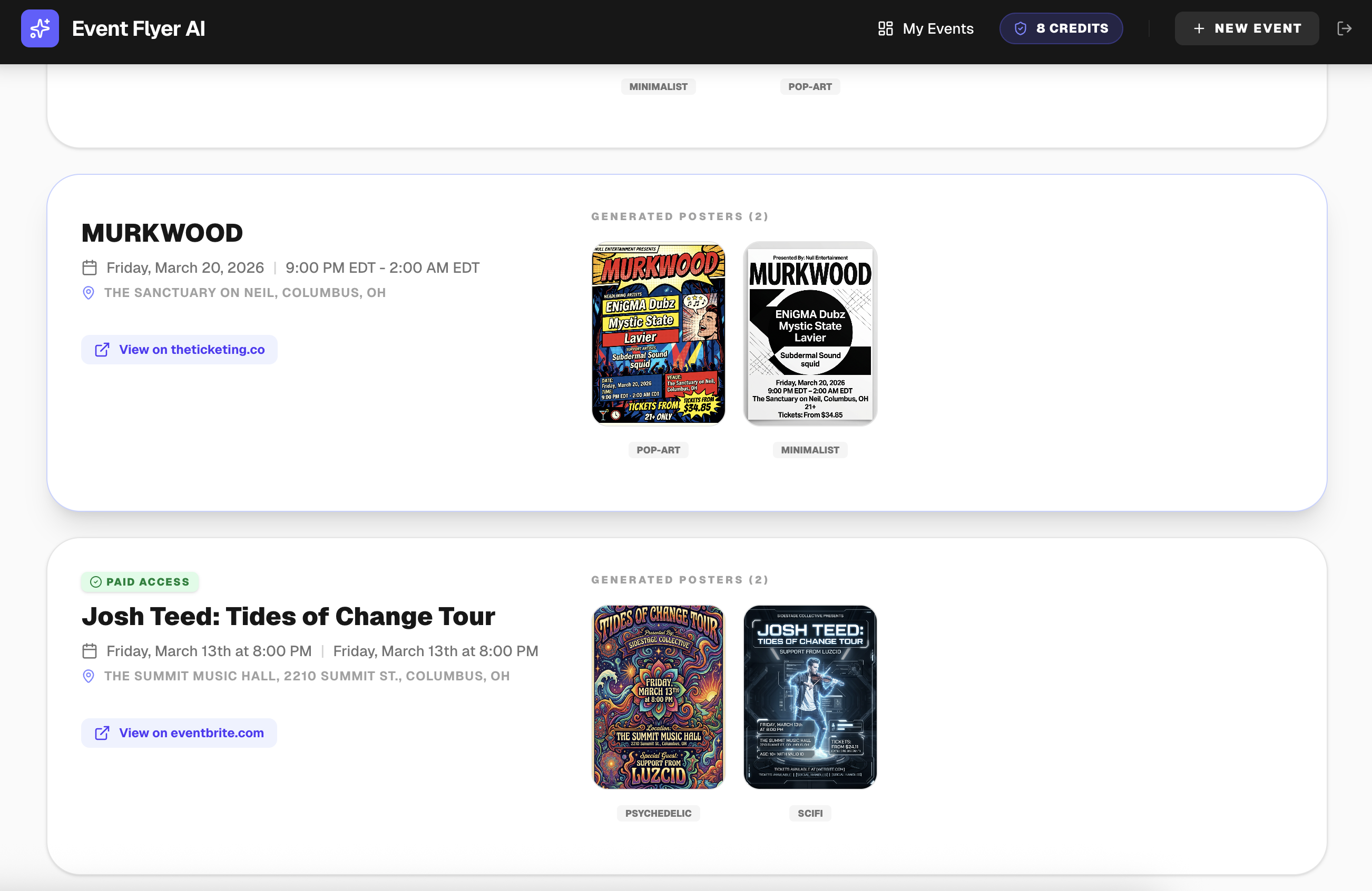 EventFlyer.AI gallery image