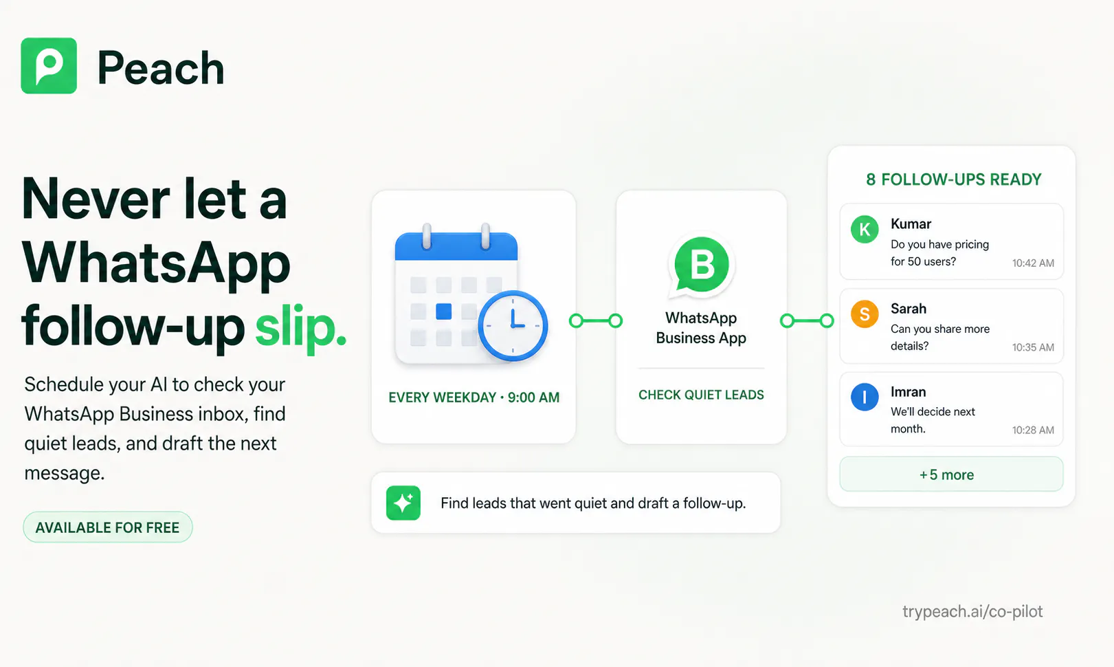 Peach Co-Pilot screenshot 4