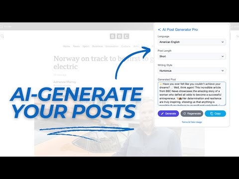 AI Post Generator Pro gallery image