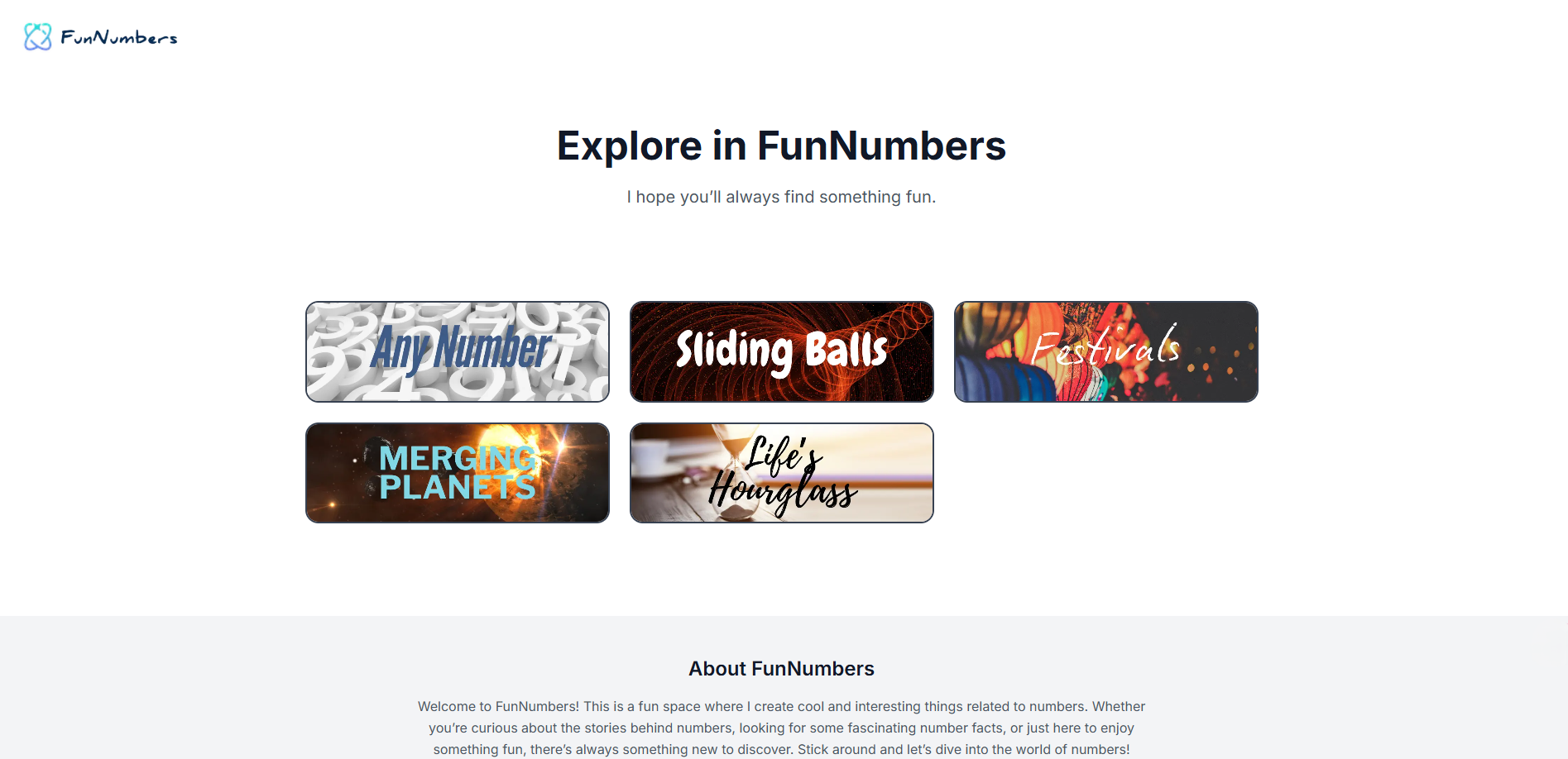 funnumbers - 这是一个有趣的小网站。媒体1