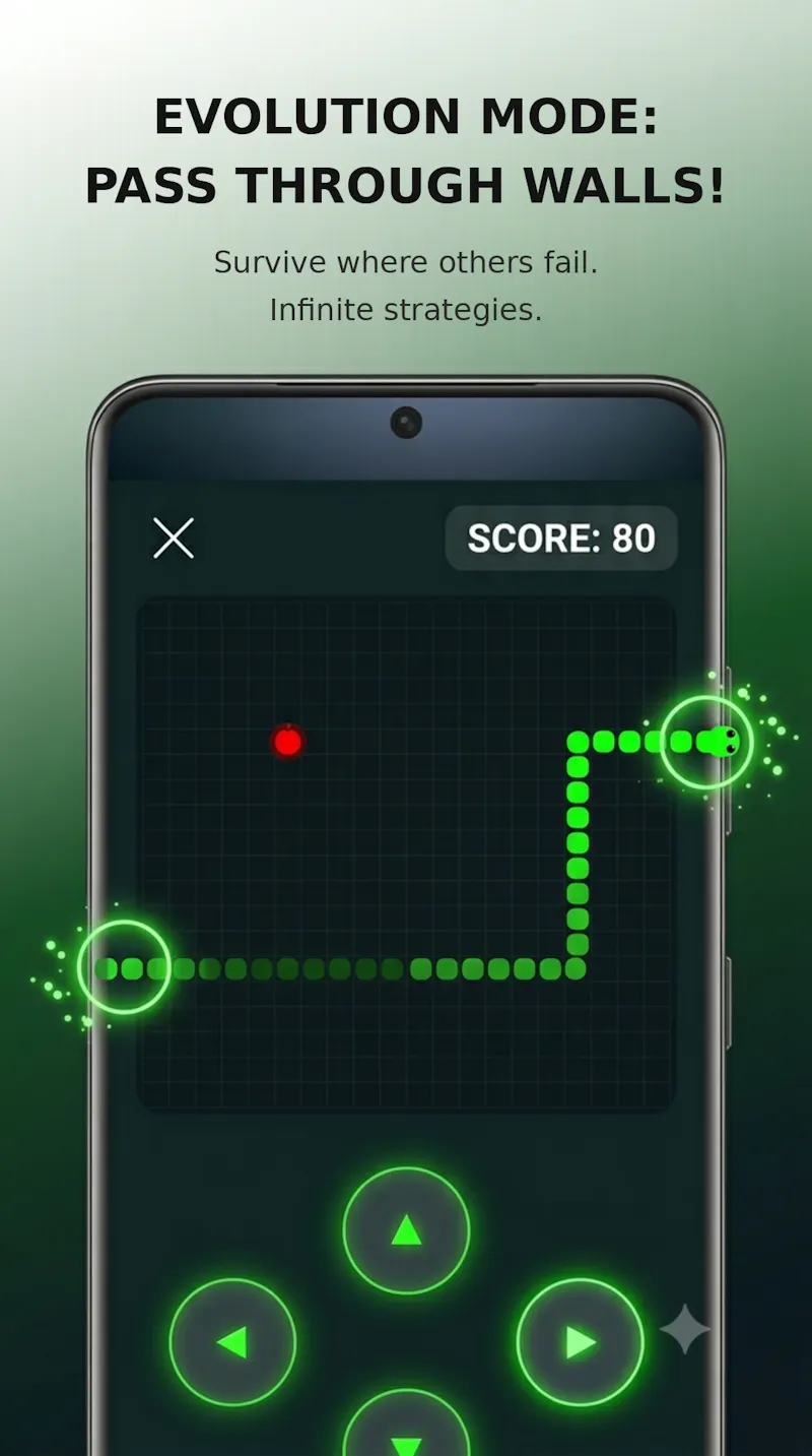 Snake Evolution, the fresh retro game  screenshot 2