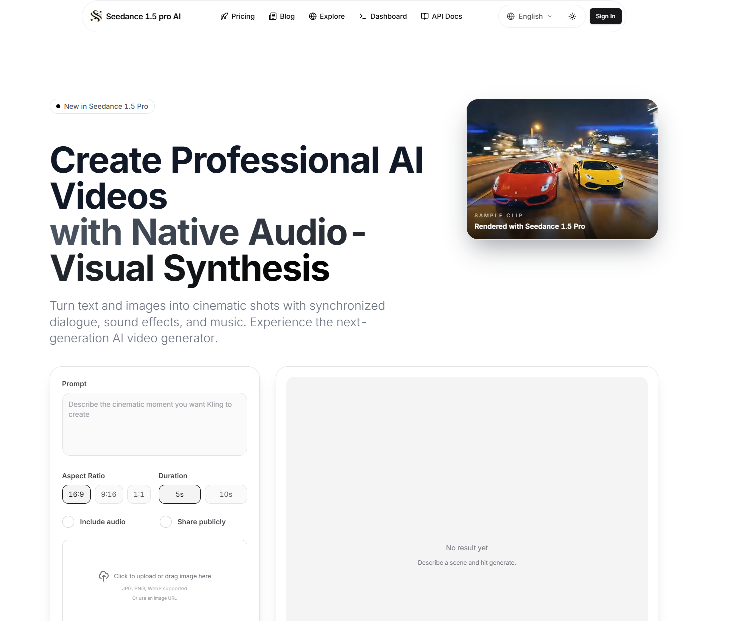 Seedance 1.5 Pro gallery image