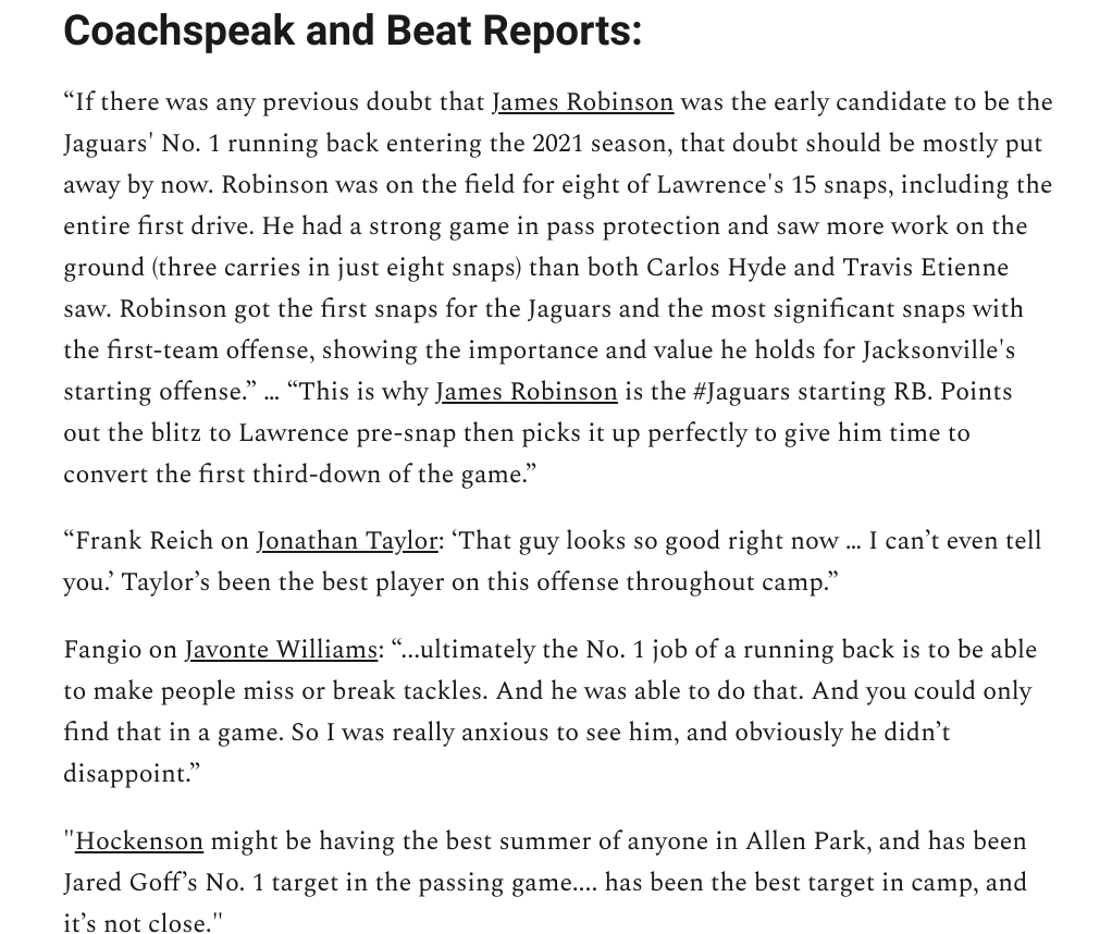 The Fantasy Football Newsletter gallery image