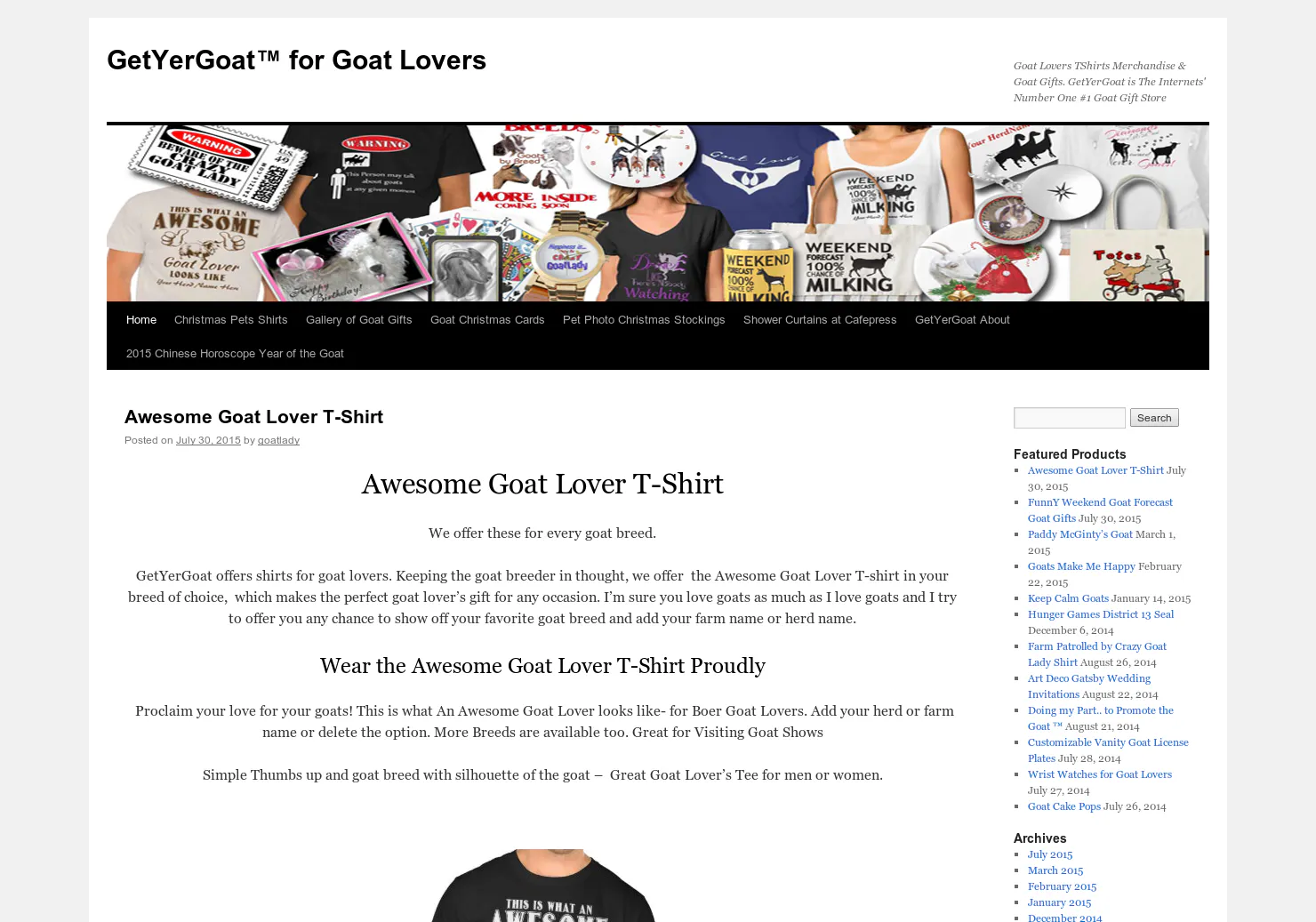 Get Yer Goat