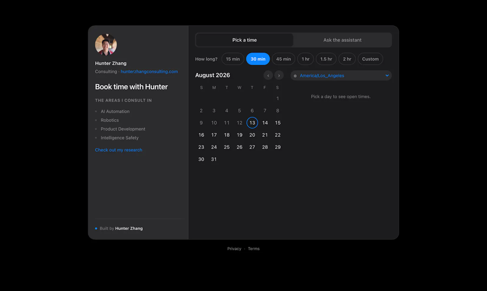 Agentic Scheduling screenshot 6