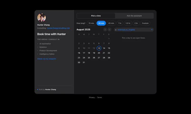 Agentic Scheduling screenshot 6