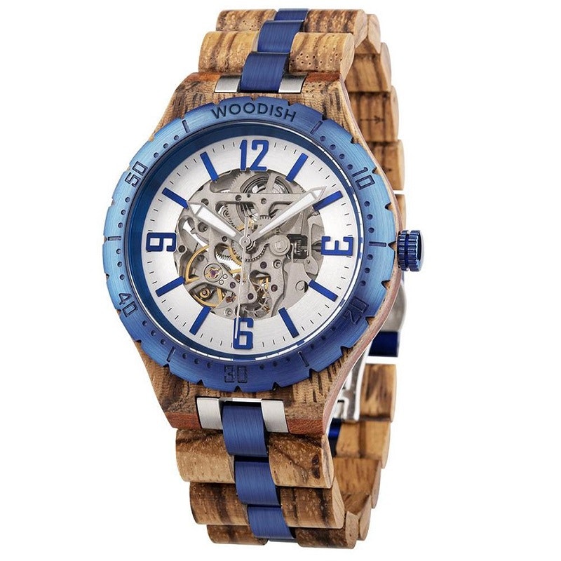 WOODEN MECHANICAL WATCH FOR MEN R05-1