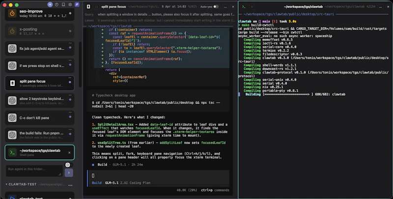 ClawTab screenshot 3