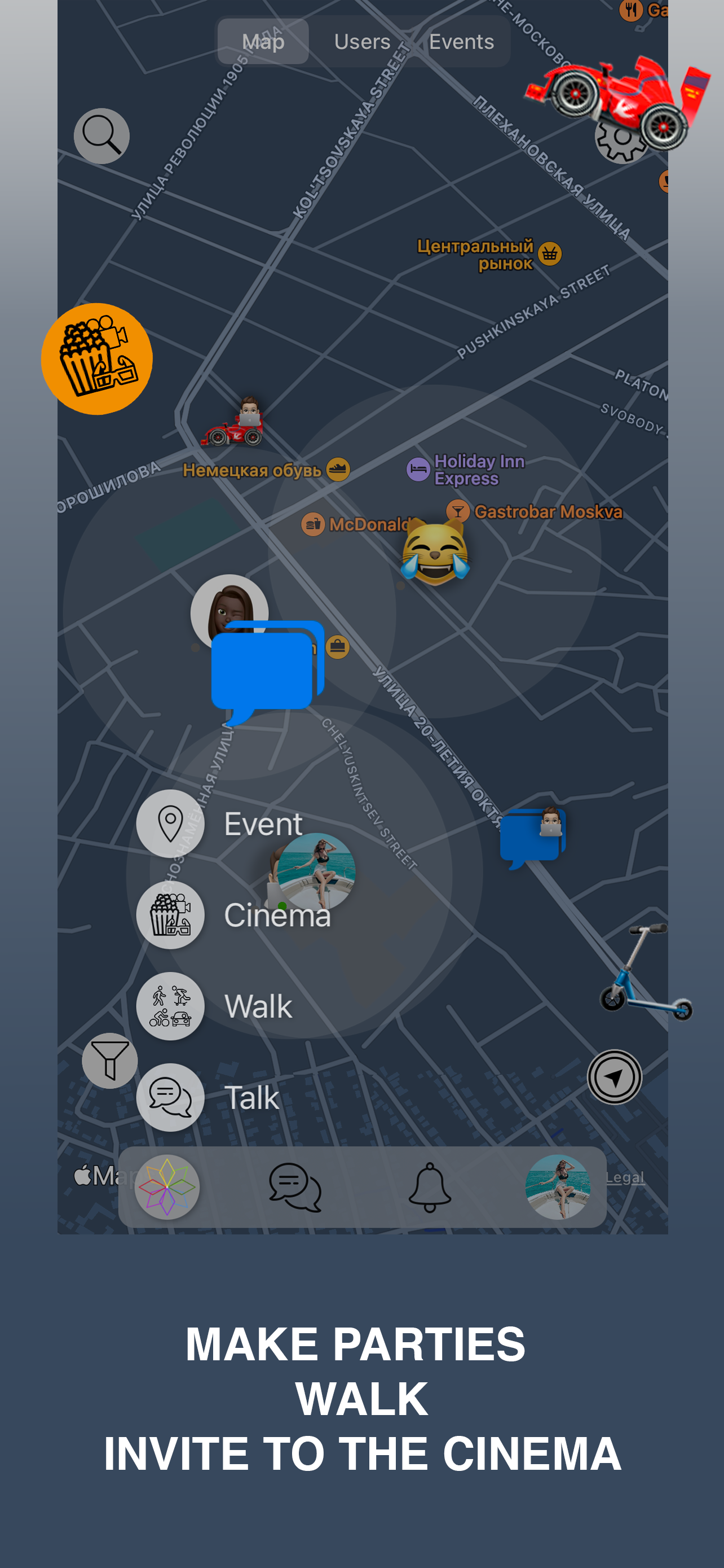Poll option Make events image