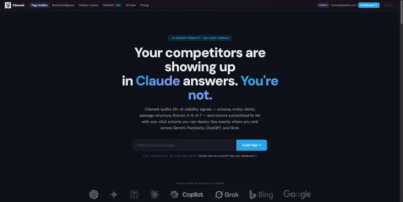 CiteRank screenshot 2