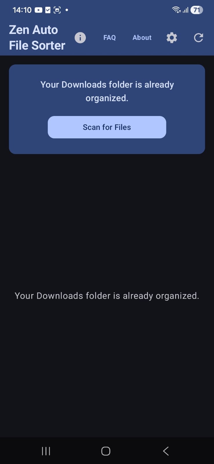 Zen Auto File Sorter