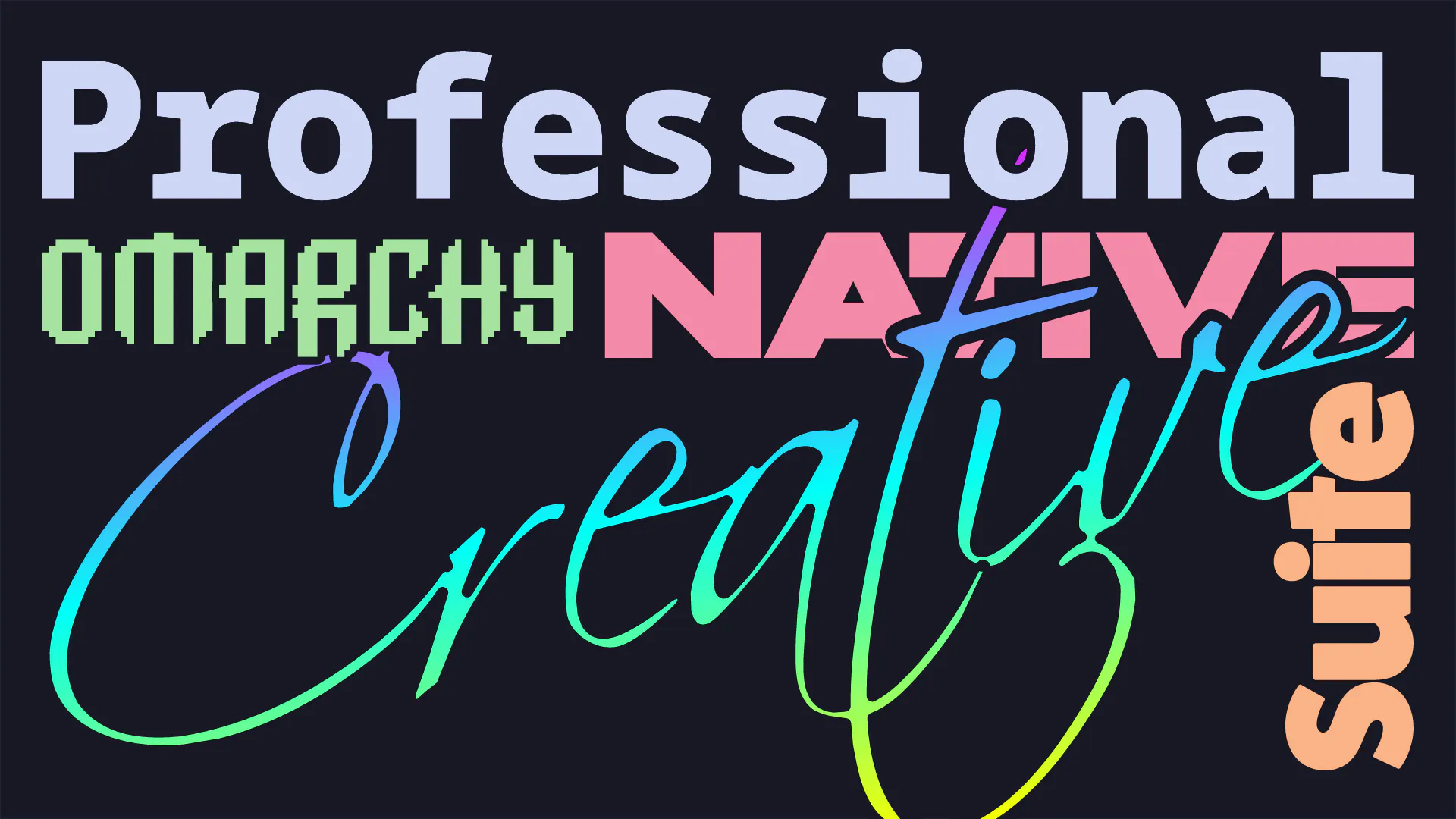 omadesign — native Linux creative suite gallery image