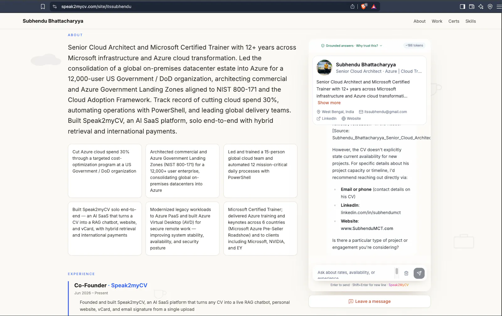 Speak2MyCV screenshot 5