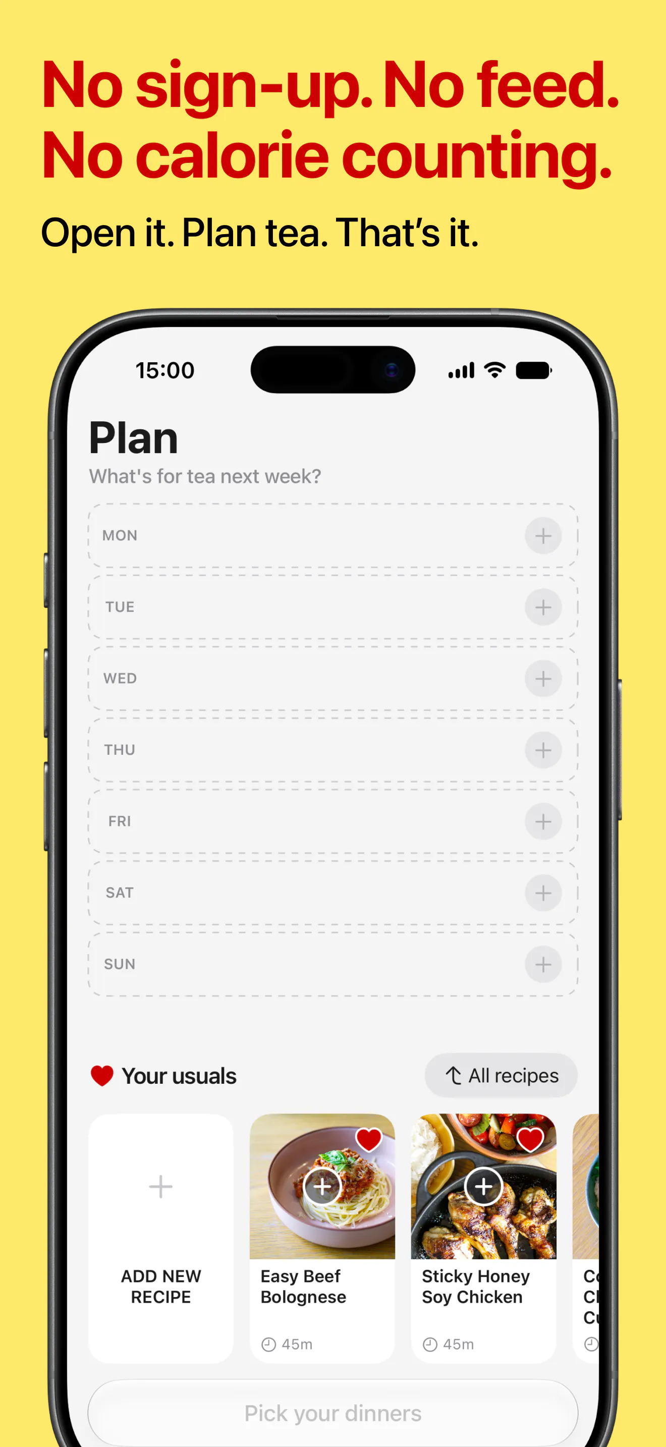 TeaTonight: Dinner Planner gallery image