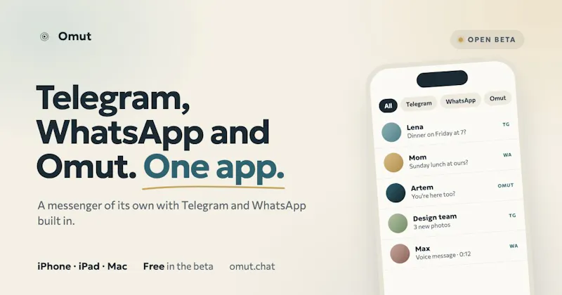 Omut screenshot 1
