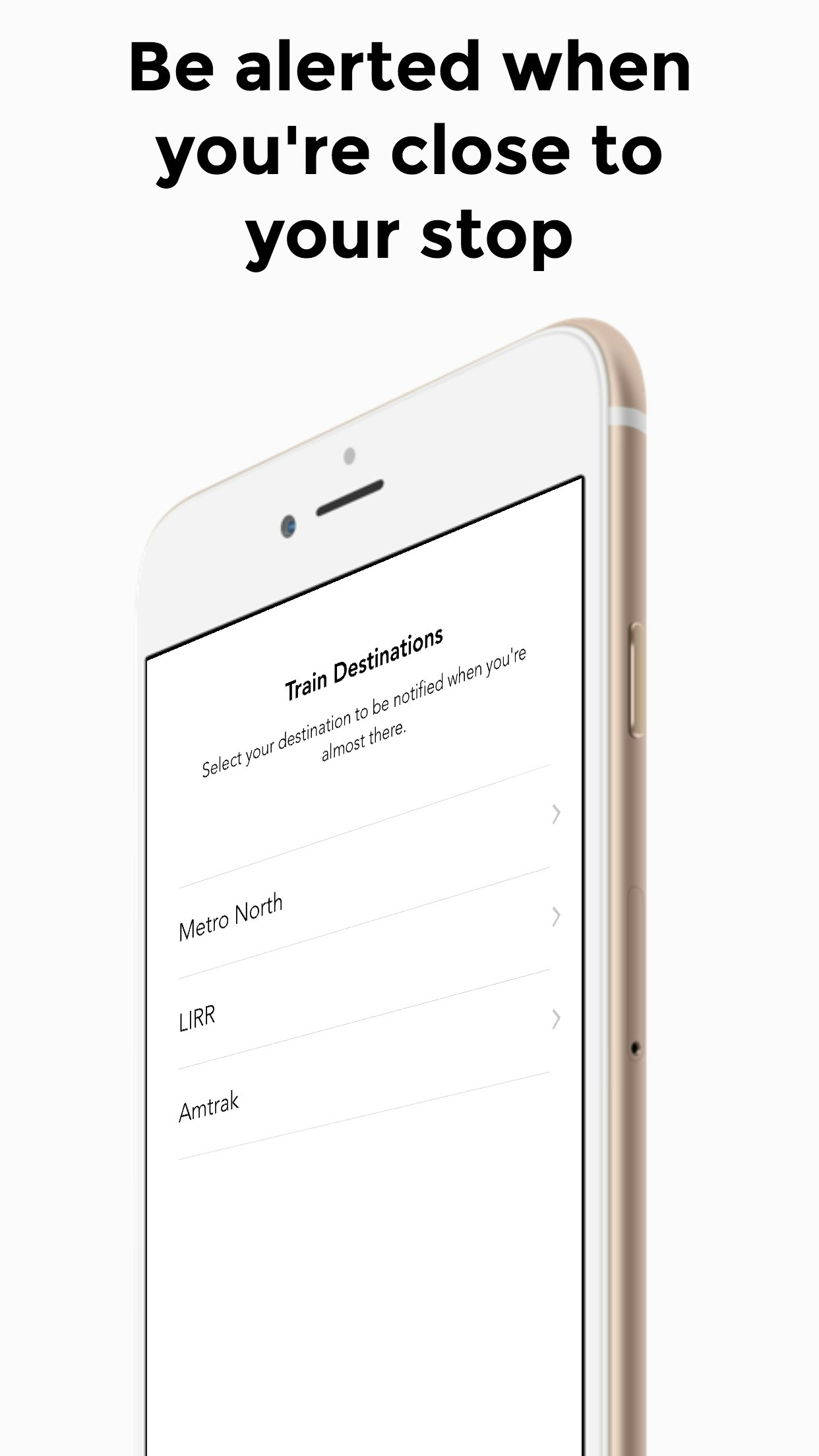 Train Destinations gallery image