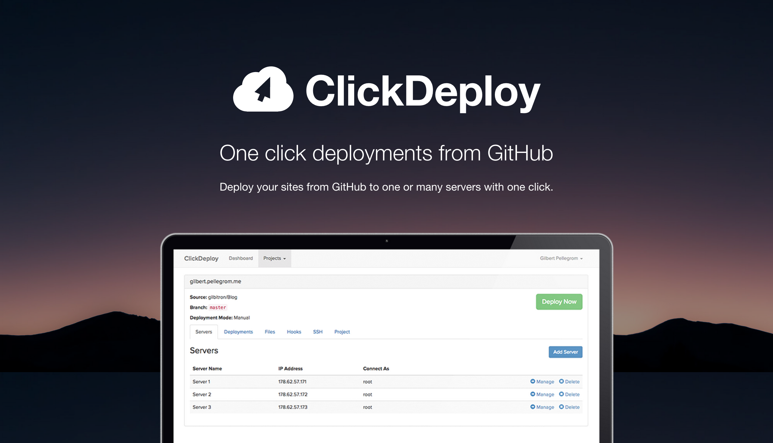 ClickDeploy logo