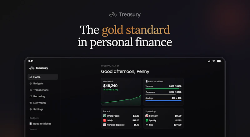 Treasury screenshot 2